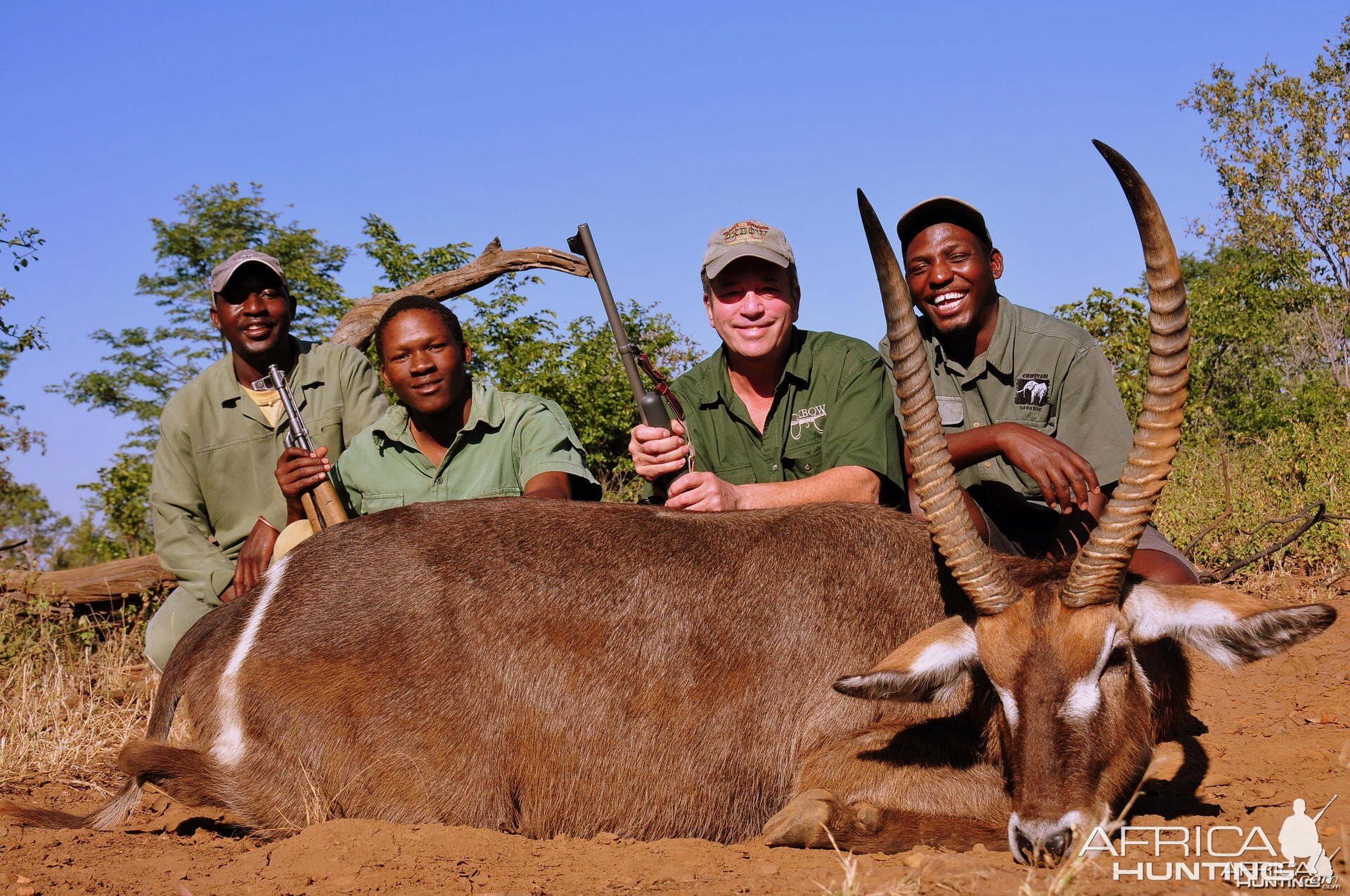 Hunting Waterbuck in Zimbabwe