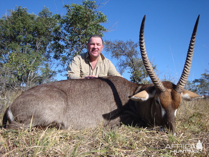 Hunting Waterbuck in  Zimbabwe