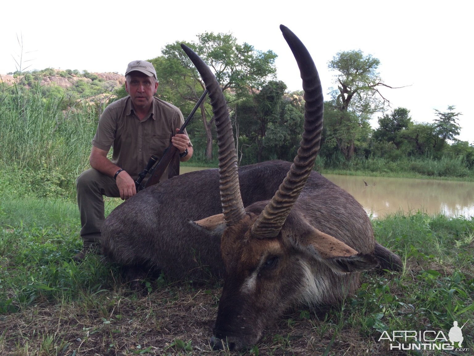 Hunting Waterbuck in Zimbabwe