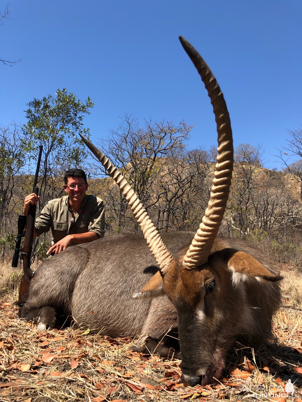 Hunting Waterbuck in Zimbabwe