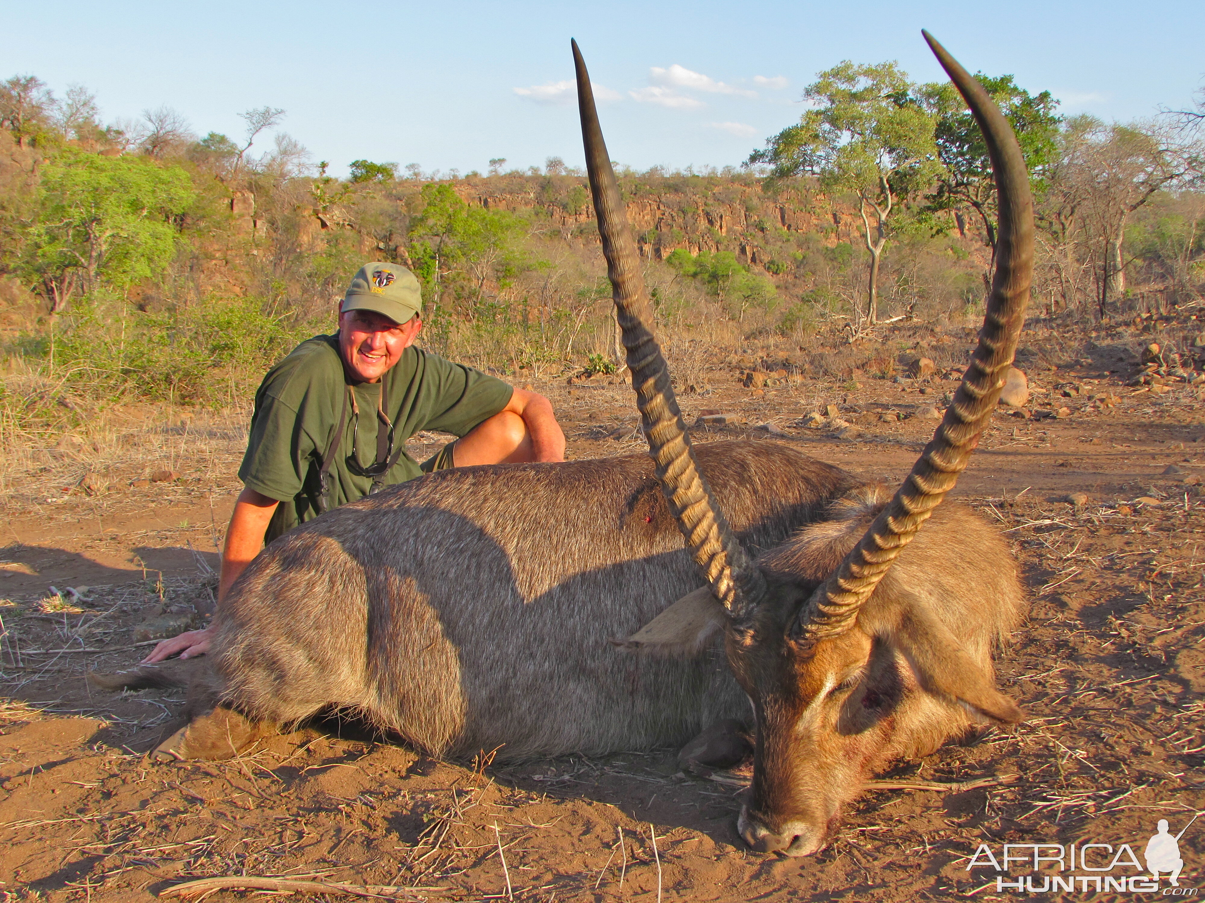 Hunting Waterbuck Lebombo Mozambique