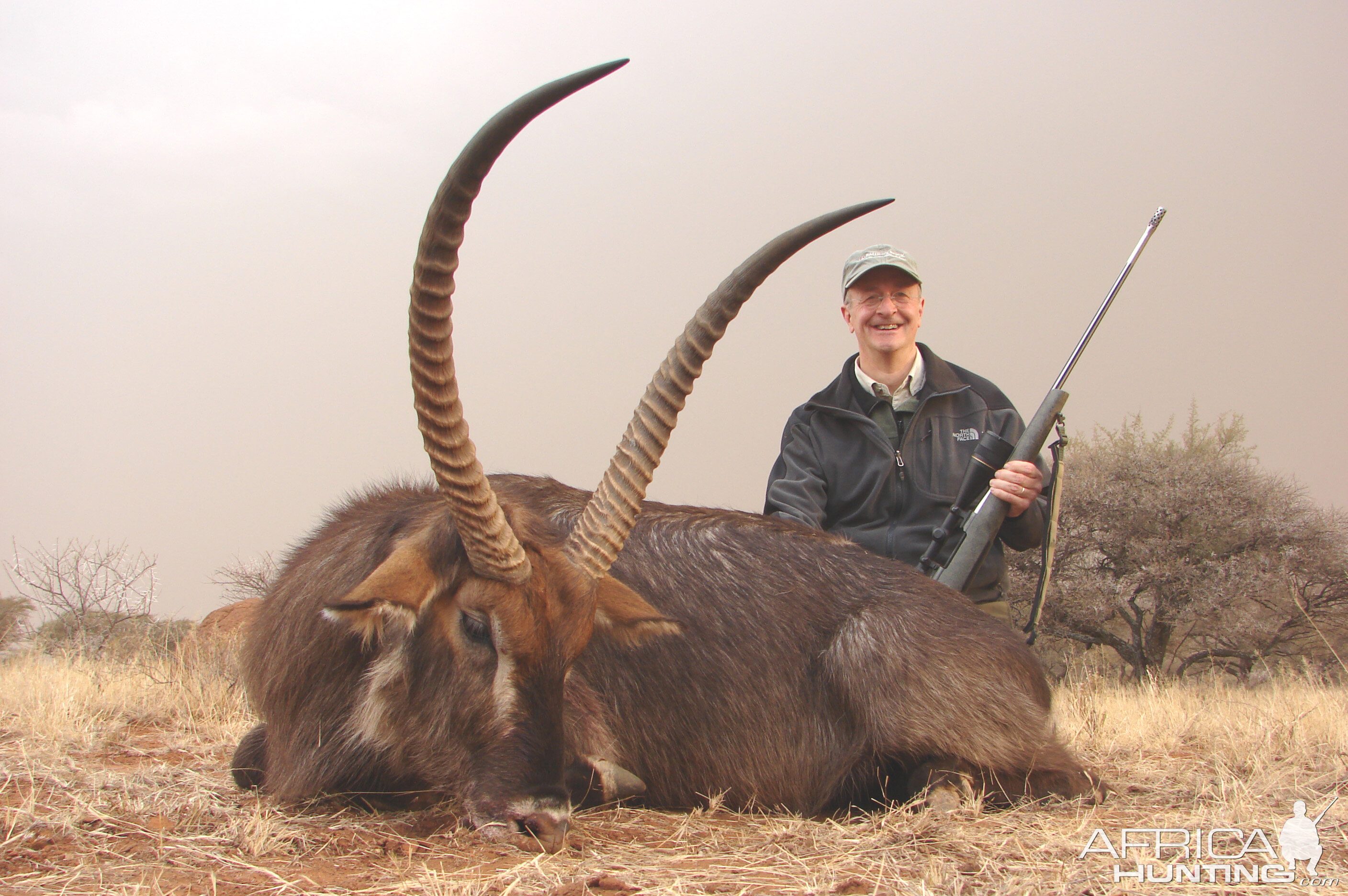 Hunting Waterbuck with Wintershoek Johnny Vivier Safaris in SA