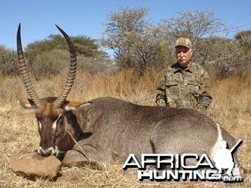 Hunting Waterbuck