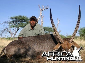 Hunting Waterbuck