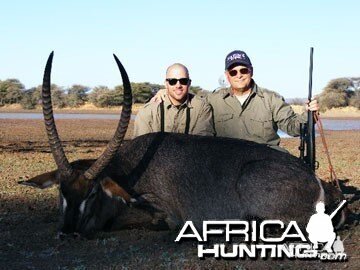 Hunting Waterbuck