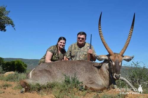 Hunting Waterbuck