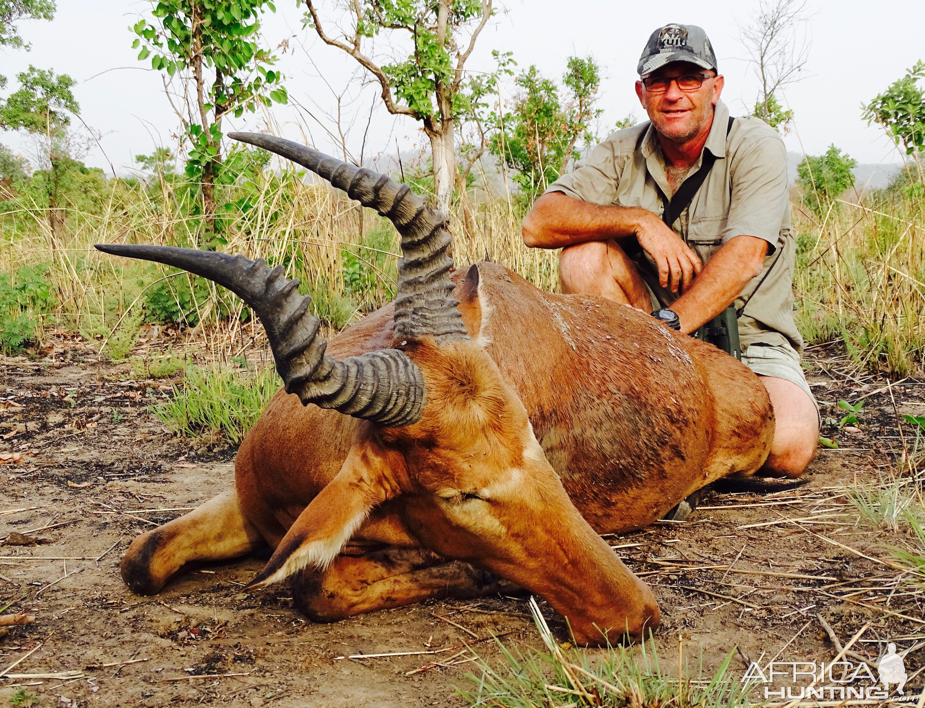 Hunting Western Hartebeest in Benin