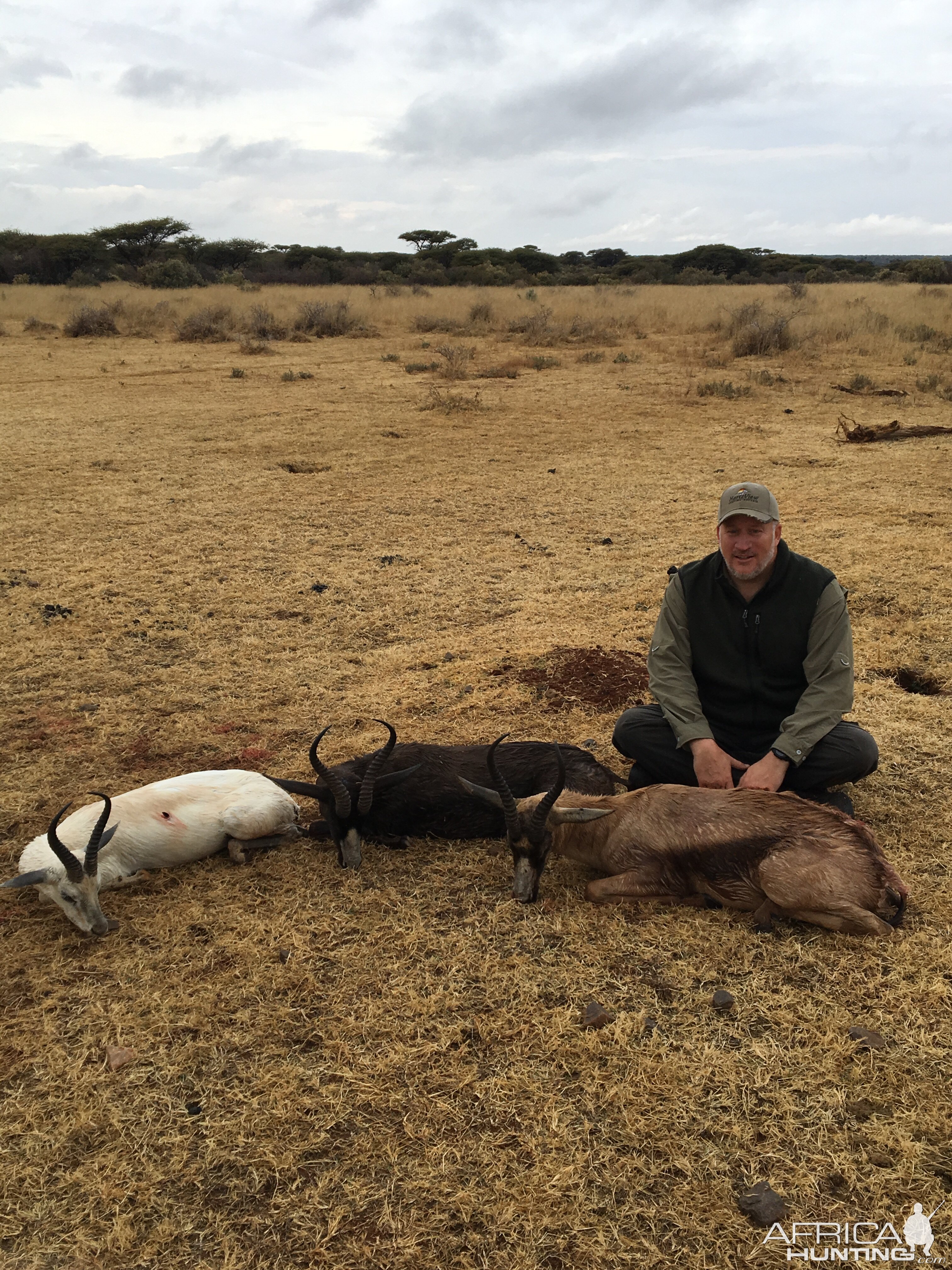 Hunting White, Black & Copper Springbok in South Africa