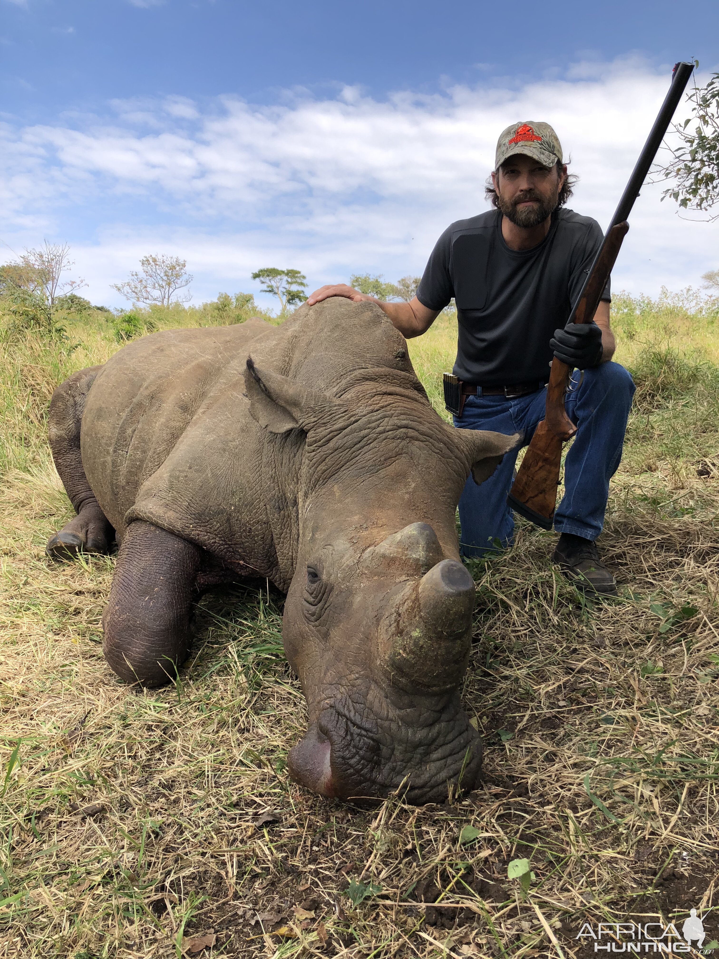 Hunting White Rhino in South Africa