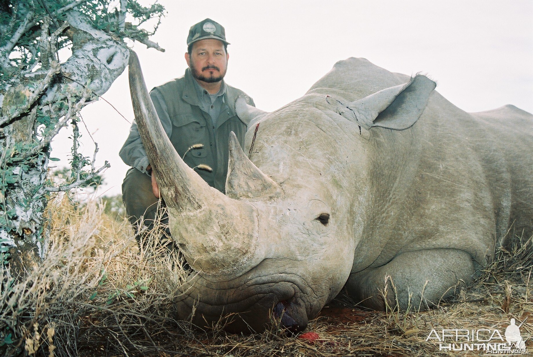 Hunting White Rhino with Wintershoek Johnny Vivier Safaris in SA