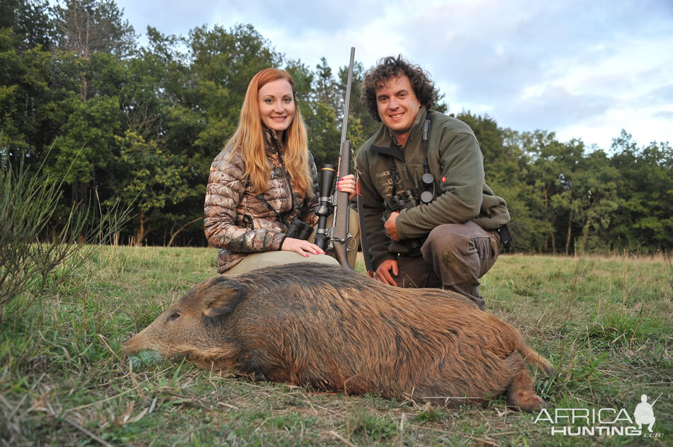 Hunting Wild Boar France