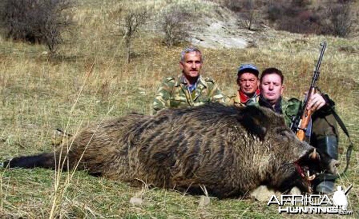 Hunting Wild Boar in Tadjikistan