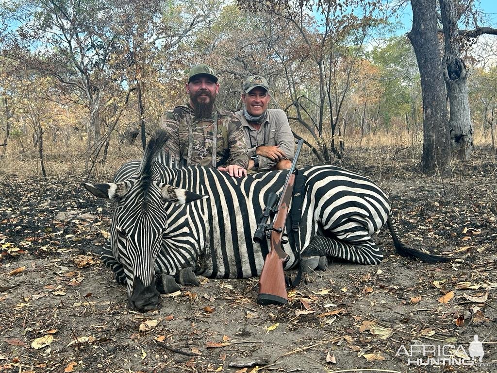 Hunting Zebra Tanzania