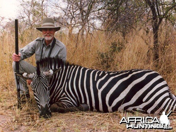 Hunting Zebra with Black Powder in Tanzania