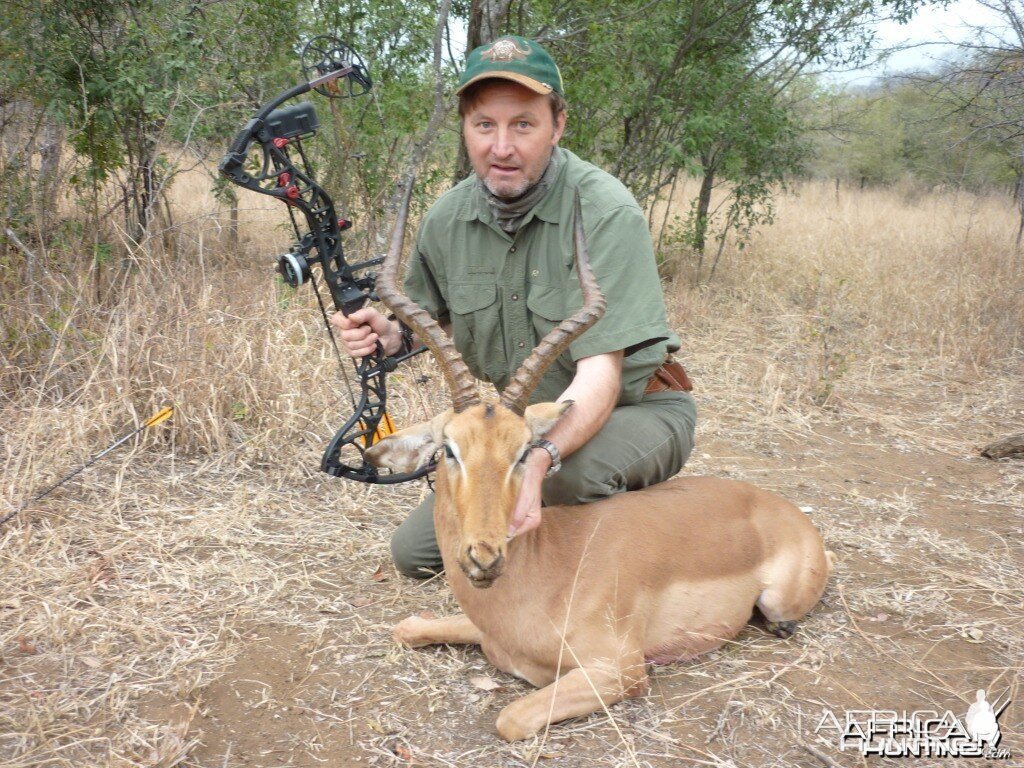 Impala bowhunt in Zimbabwe