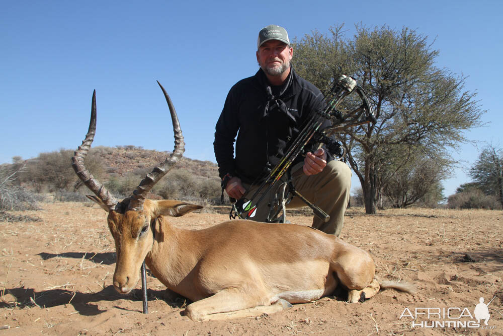 Impala Crossbow Hunt Namibia