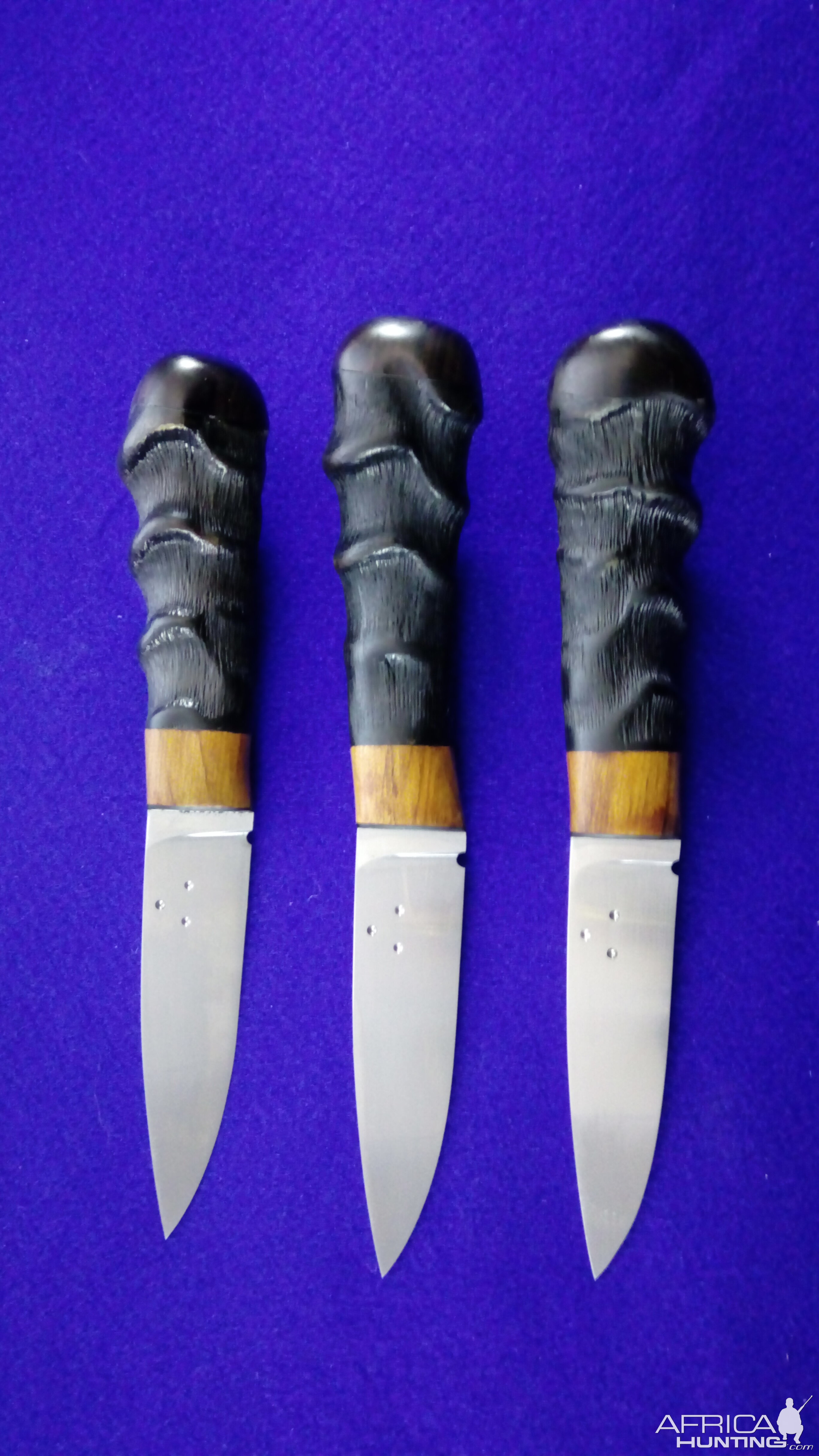 Impala Horn Handled Knives