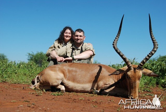 Impala hunt in Limpopo RSA