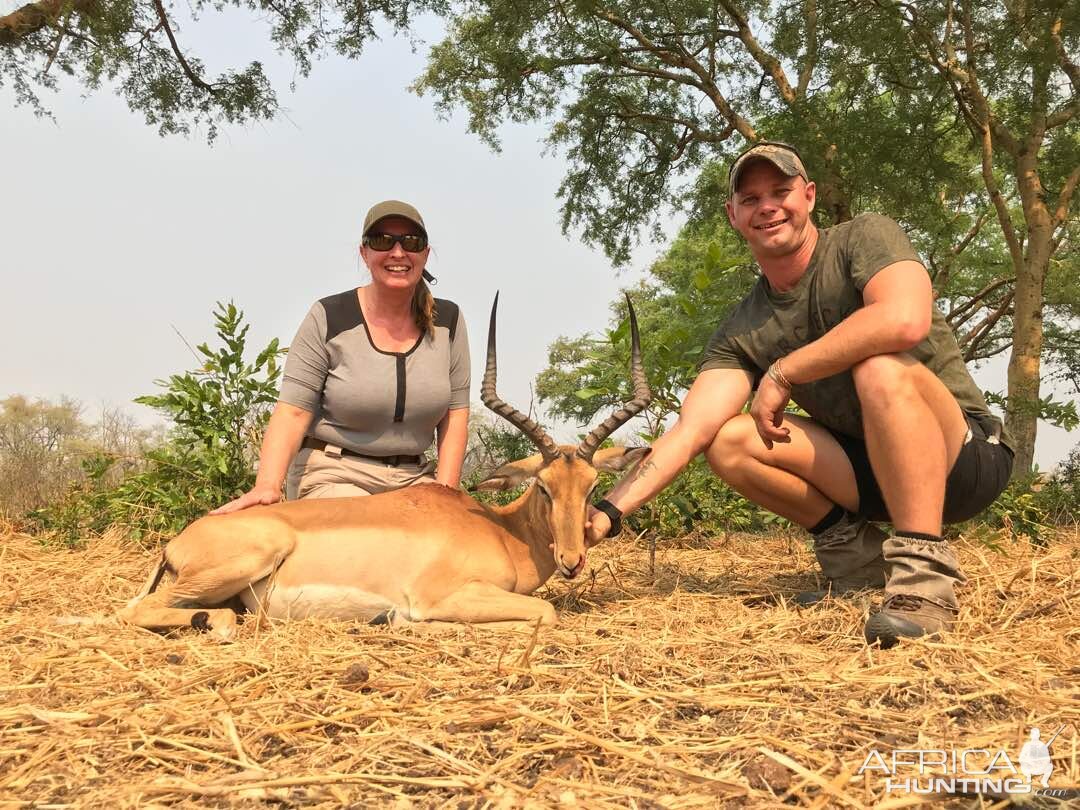 Impala Hunt in Zimbabwe