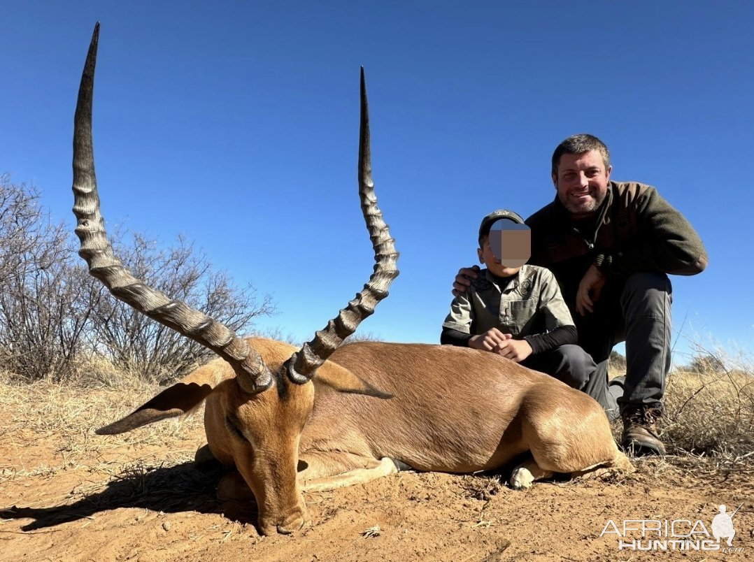 Impala Hunt Kalahari South Africa