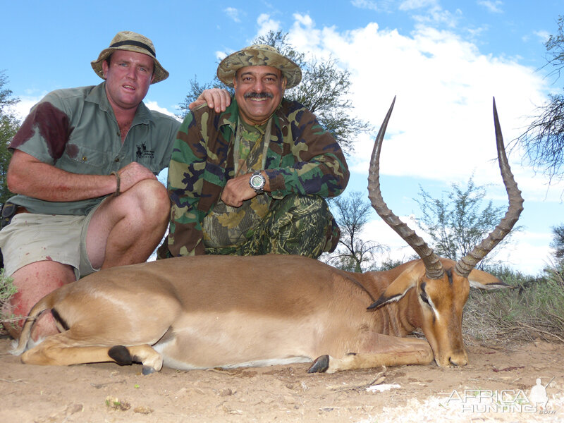 Impala hunt with Wintershoek Johnny Vivier Safaris