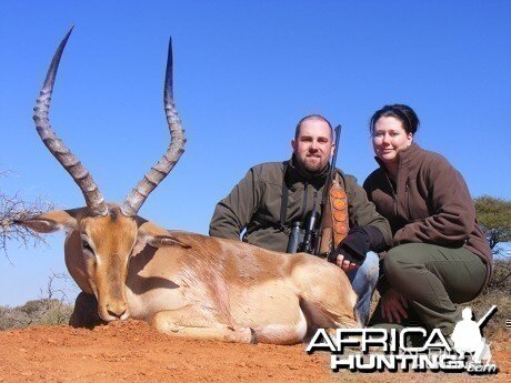 Impala hunt with Wintershoek Johnny Vivier Safaris