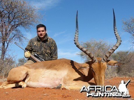 Impala hunt with Wintershoek Johnny Vivier Safaris