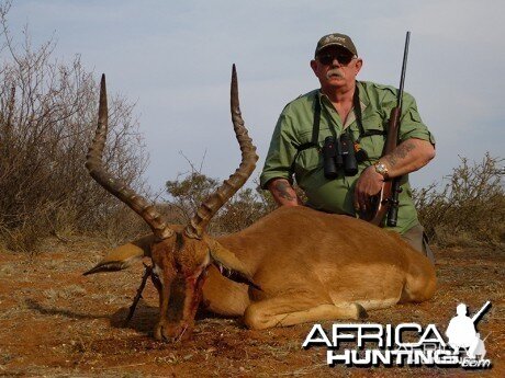 Impala hunt with Wintershoek Johnny Vivier Safaris