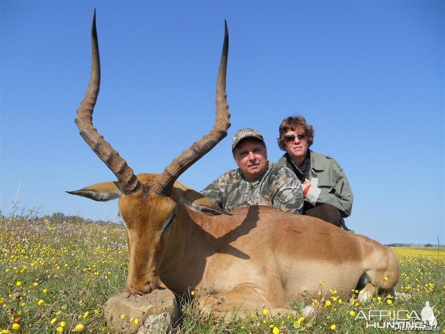 Impala hunted with Andrew Harvey Safaris