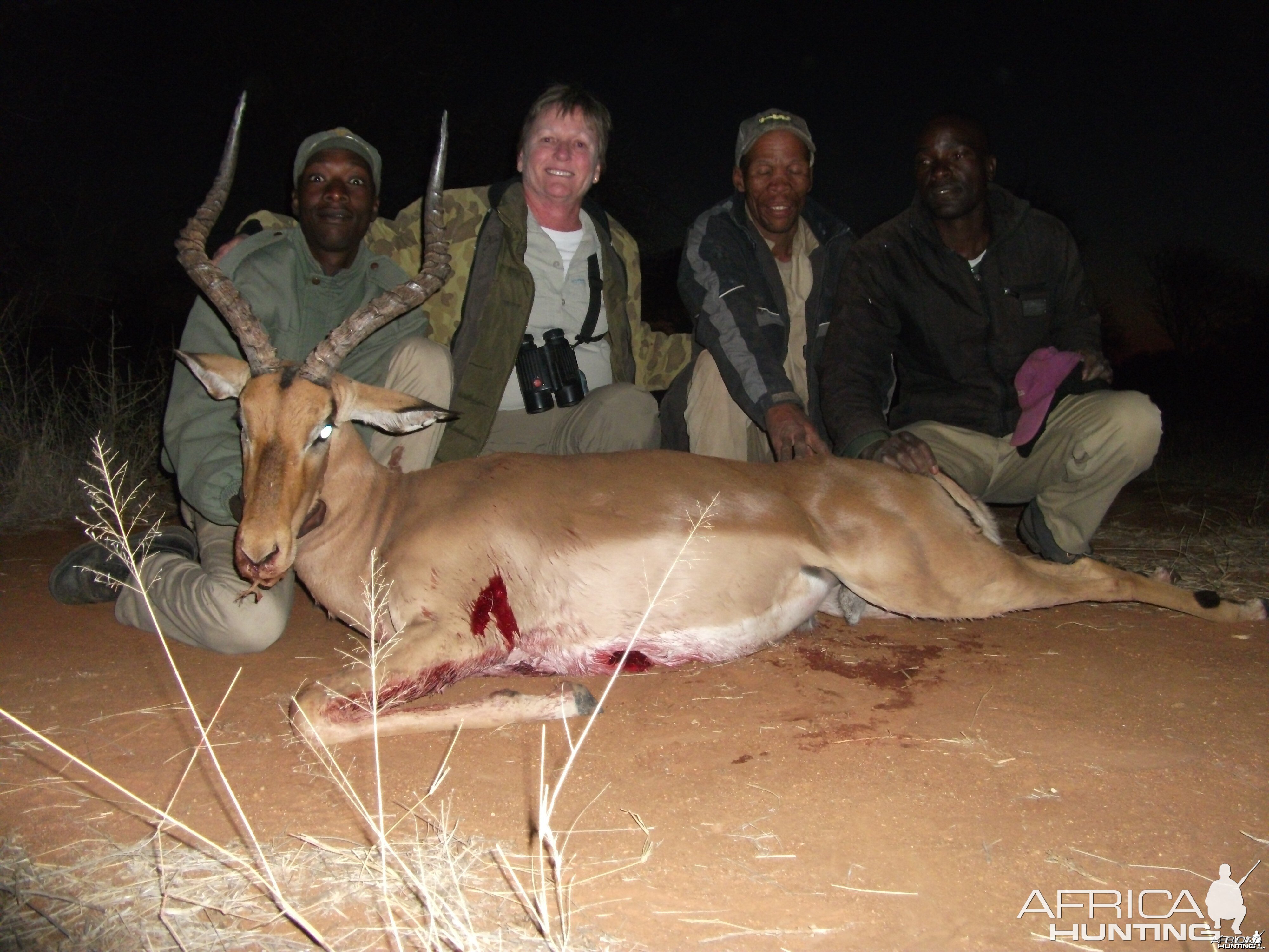 Impala hunted with Ozondjahe Hunting Safaris in Namibia