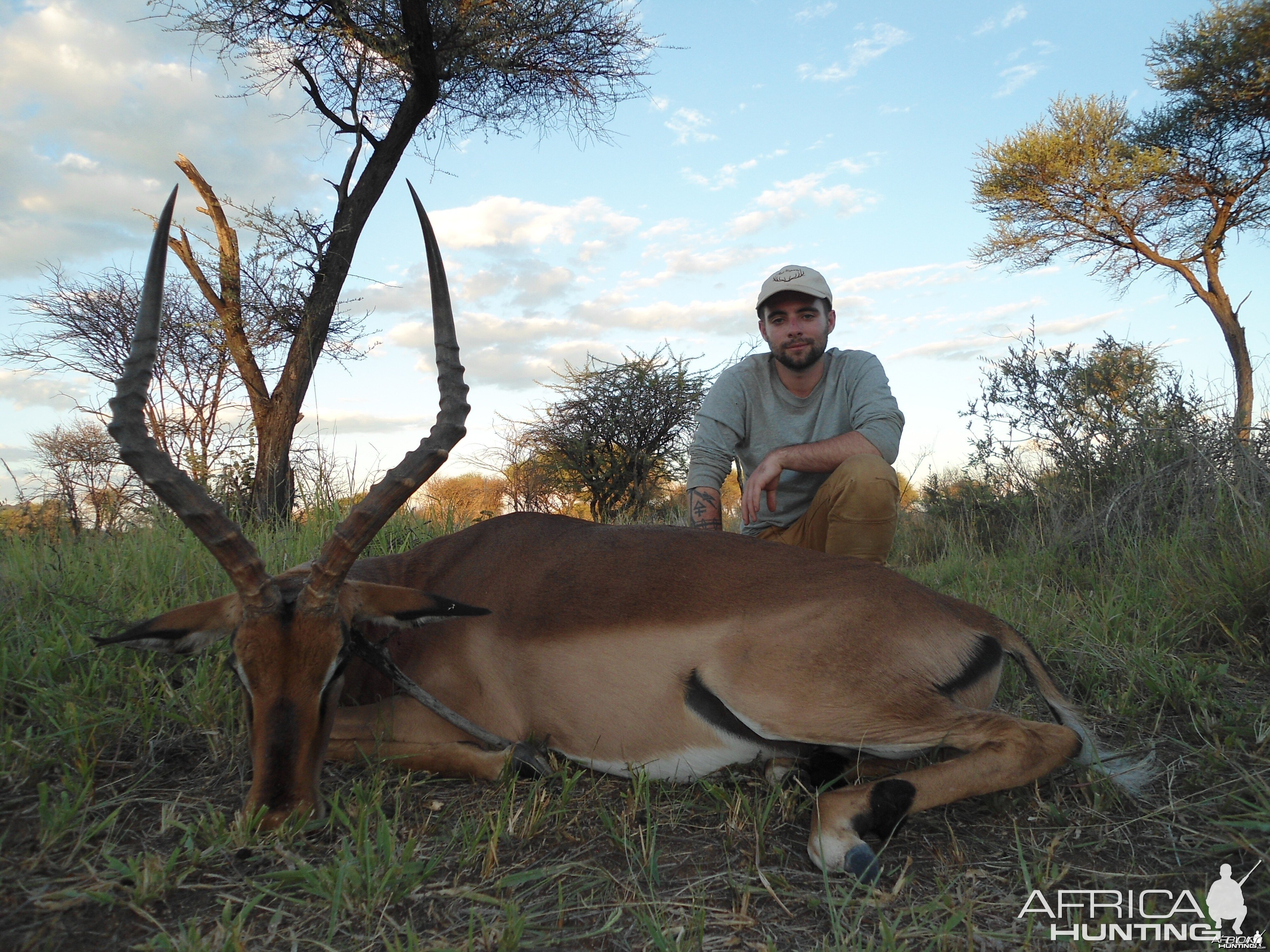 Impala hunted with Ozondjahe Hunting Safaris in Namibia