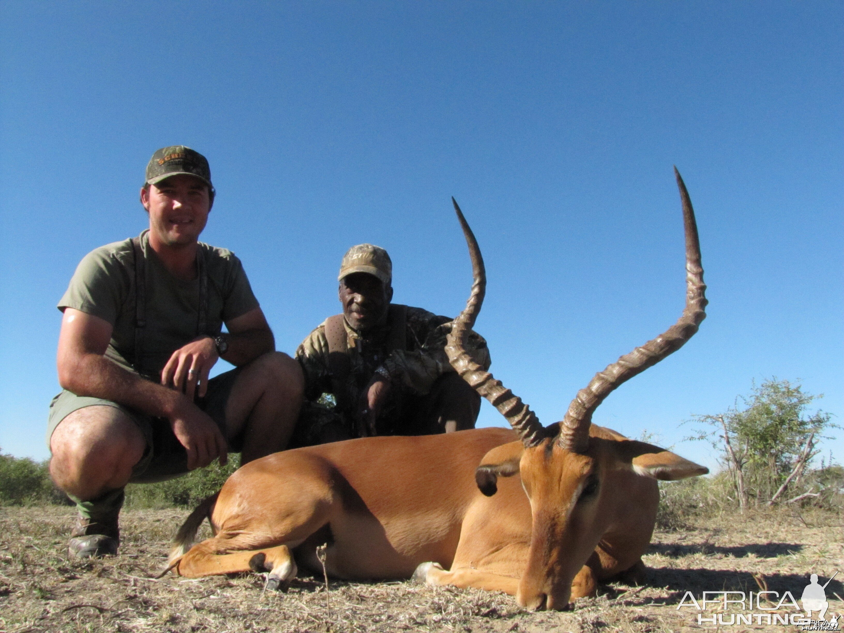 Impala hunted with Ozondjahe Hunting Safaris in Namibia