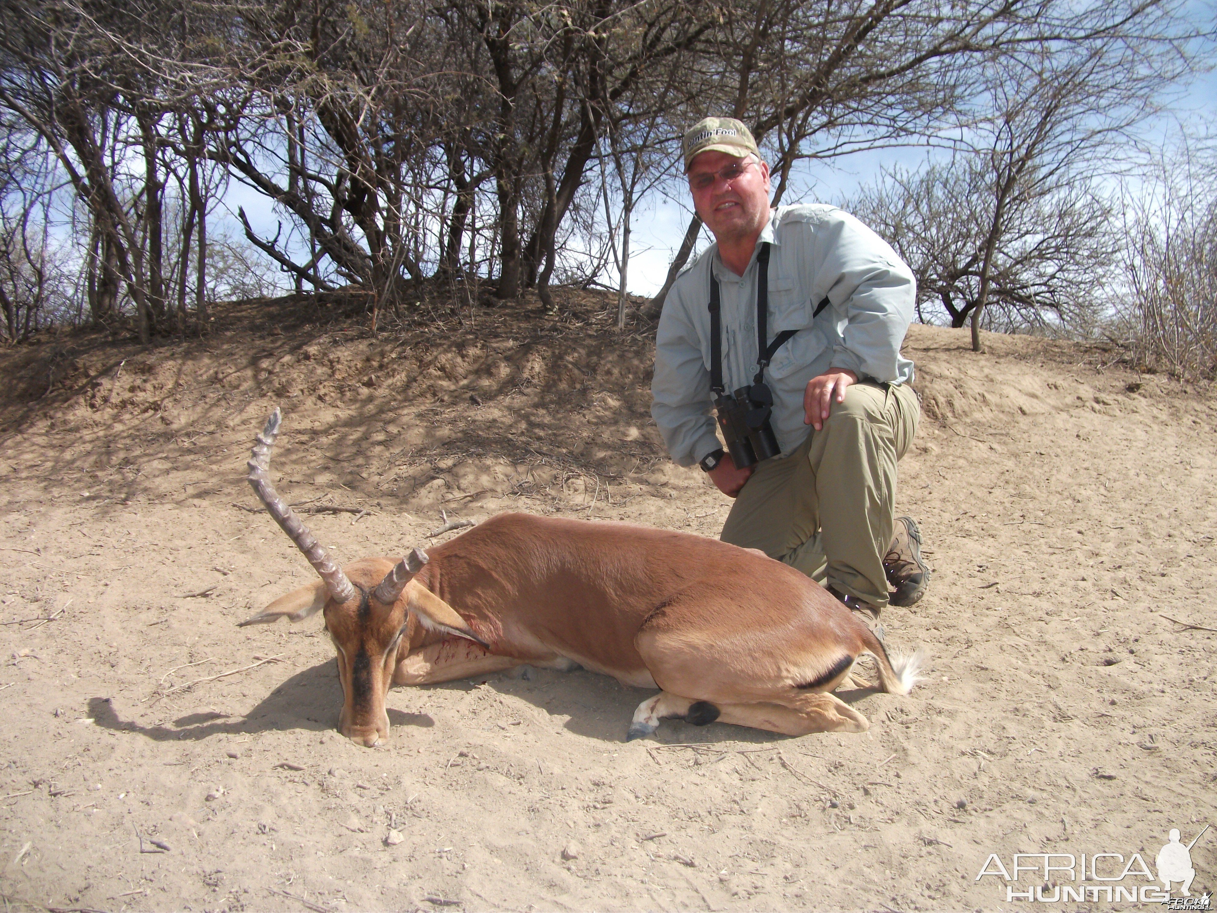 Impala hunted with Ozondjahe Hunting Safaris in Namibia