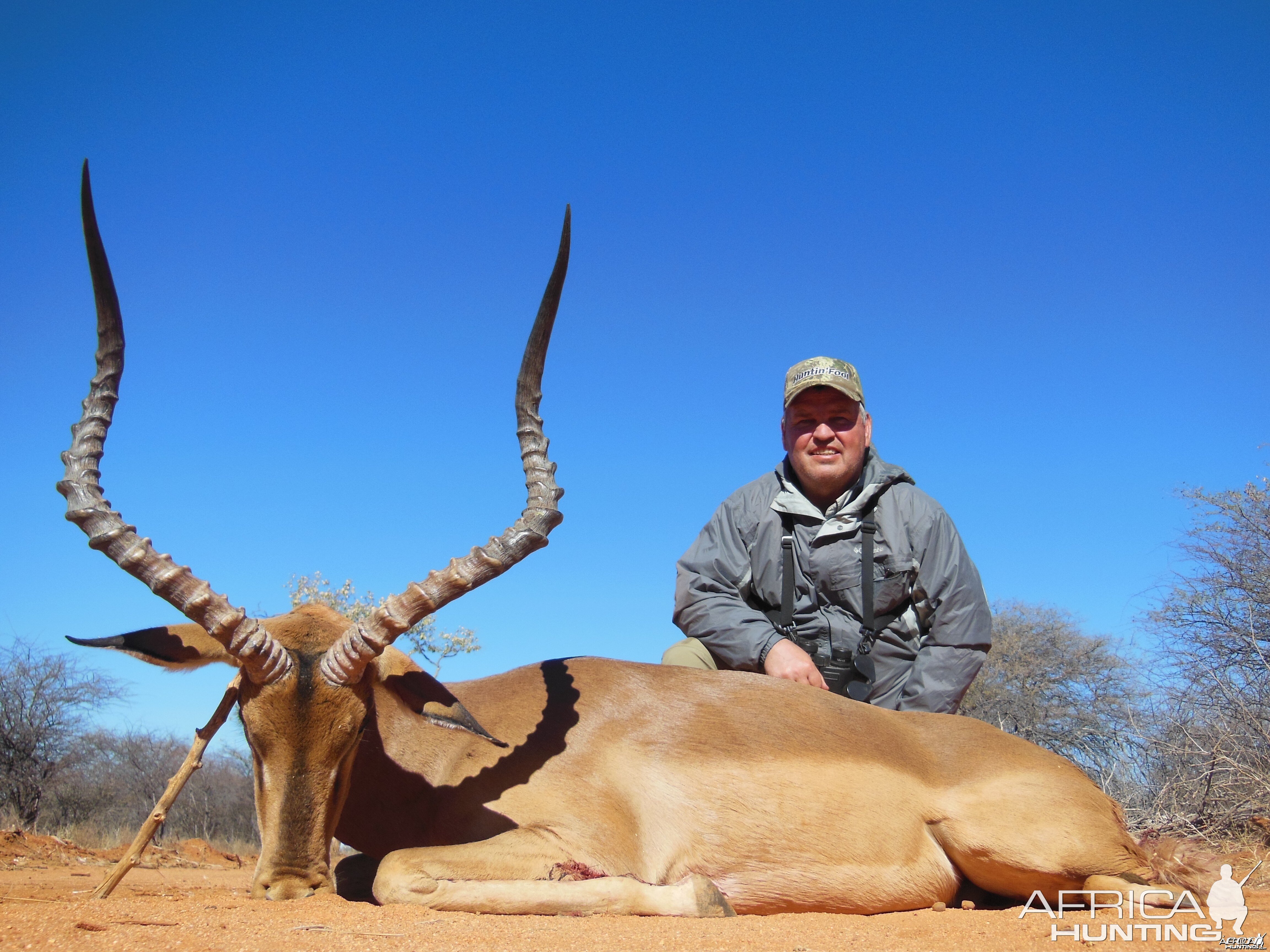 Impala hunted with Ozondjahe Hunting Safaris in Namibia