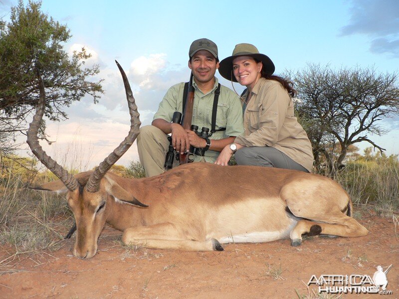 Impala hunted with Wintershoek Johnny Vivier Safaris