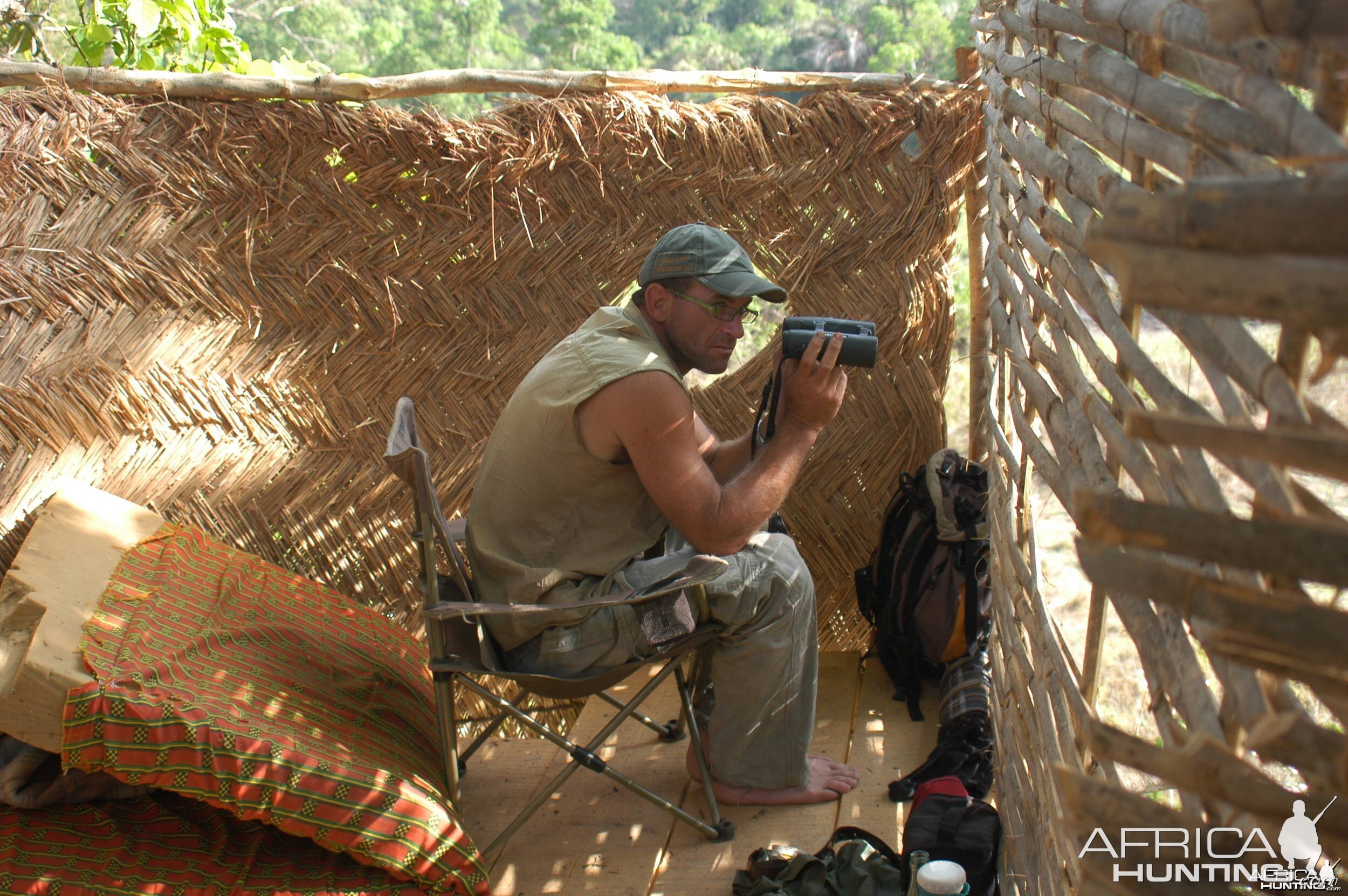 In the blind