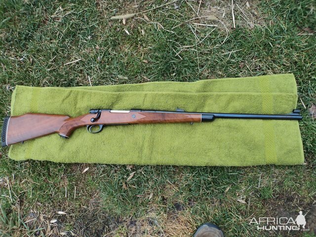 Interarms Mark X Alakan 458 Winchester Rifle