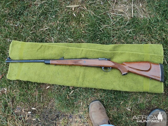 Interarms Mark X Alakan 458 Winchester Rifle