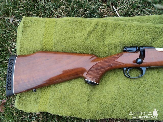 Interarms Mark X Alakan 458 Winchester Rifle