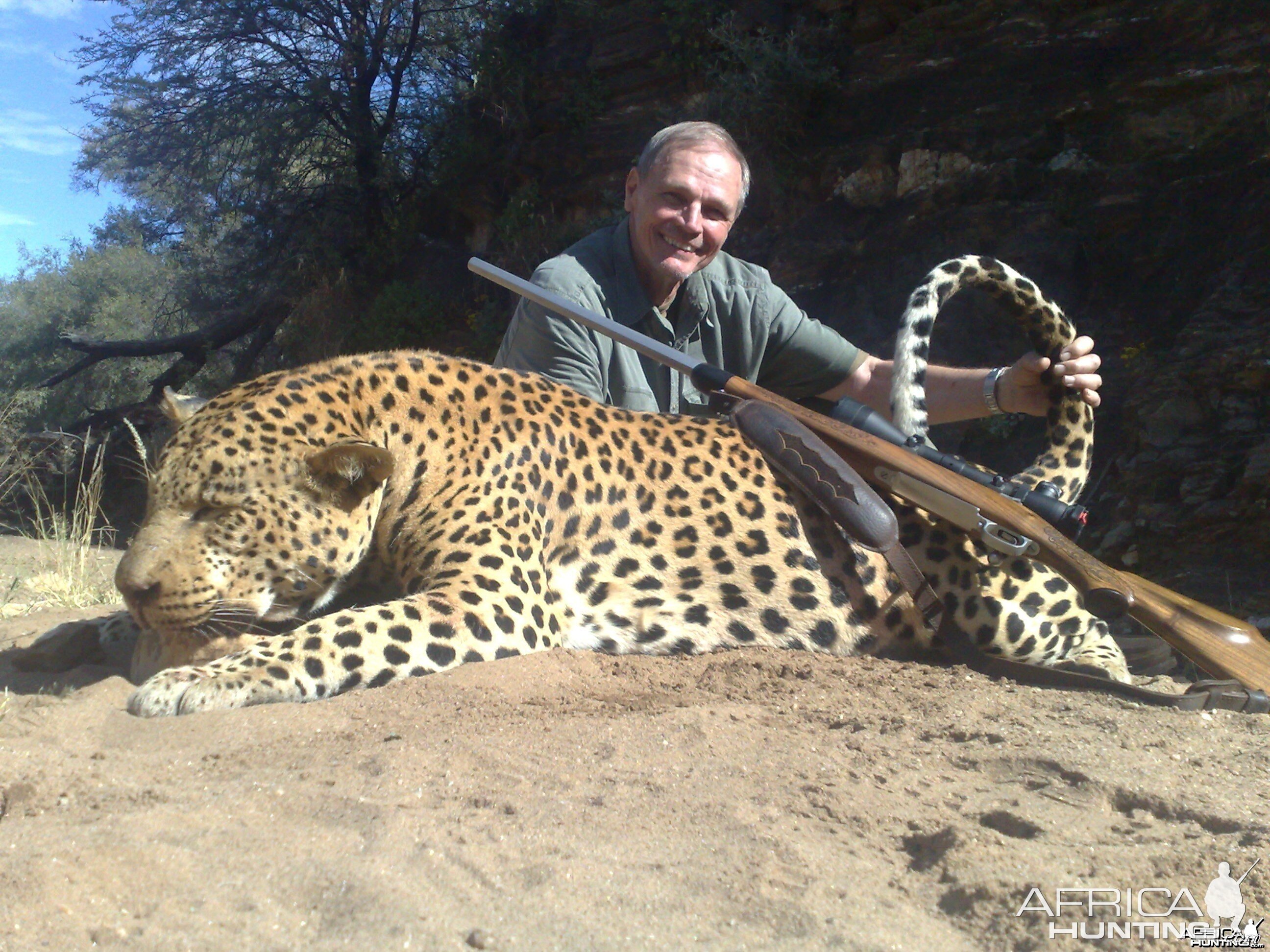 John Odusch from Texas with record cattle killer - 2009