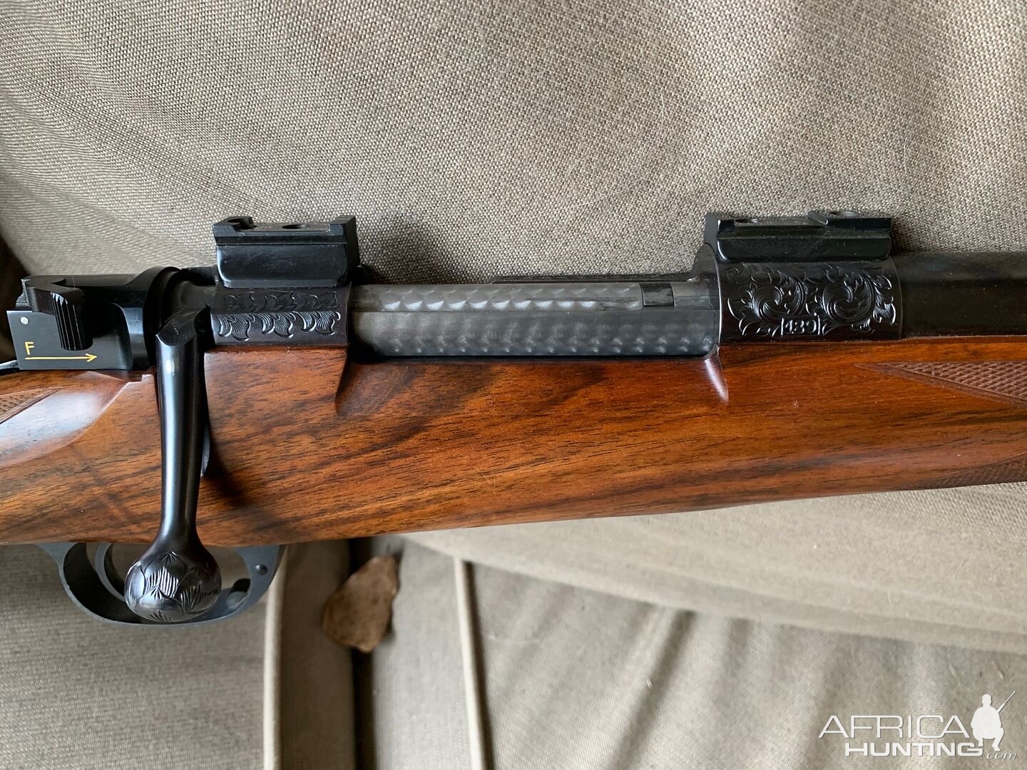 John Rigby & Co .275 Rigby Rifle on a Mauser Action