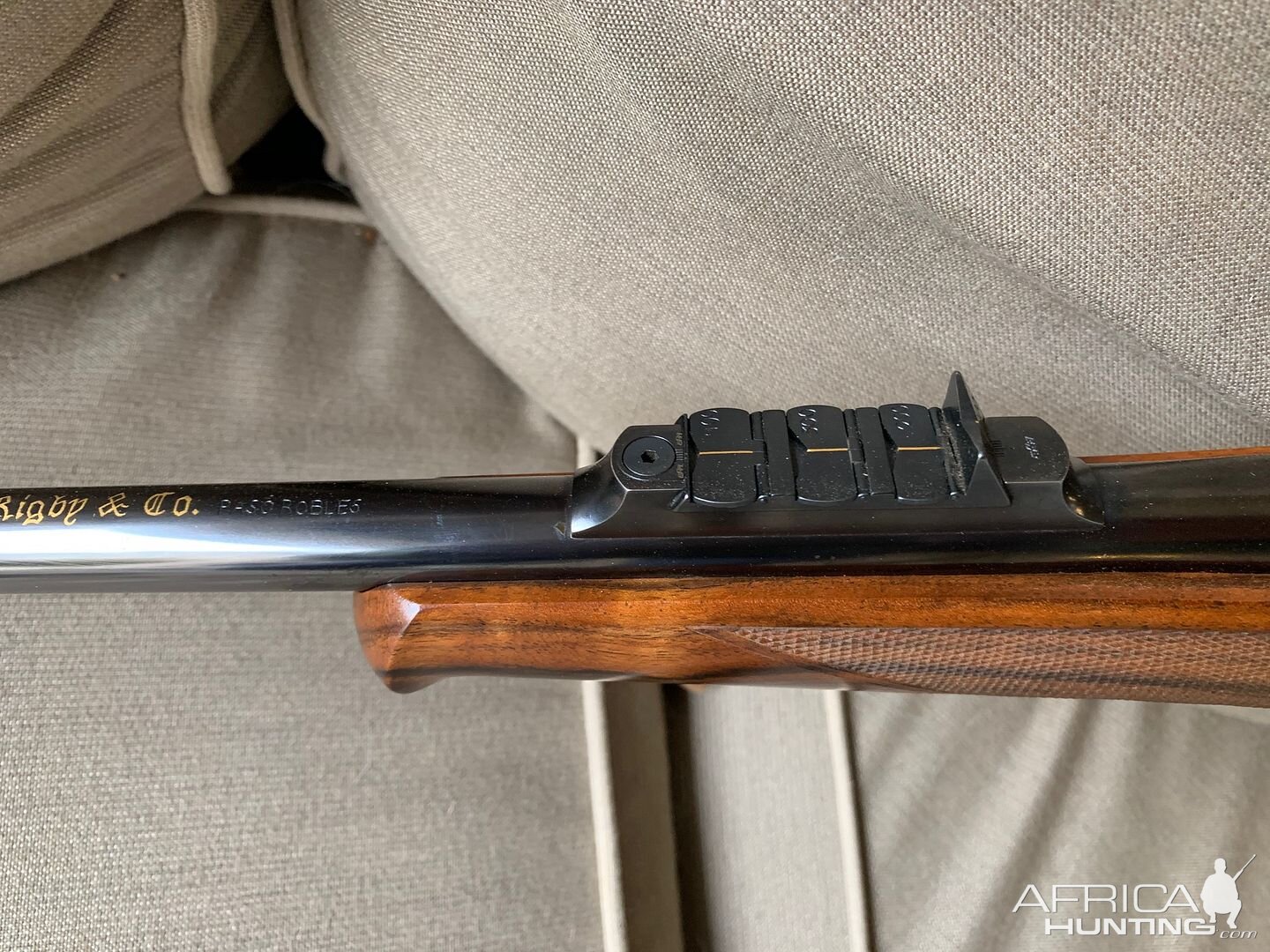 John Rigby & Co .275 Rigby Rifle on a Mauser Action