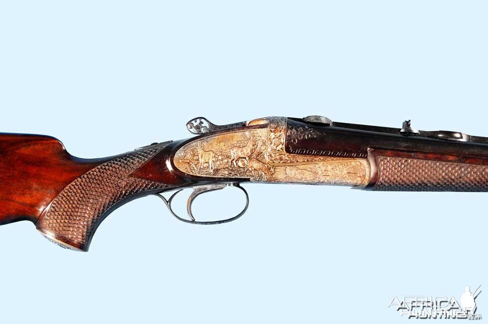 Joseph Winkler Custom .375 & 30.06 Double Rifle