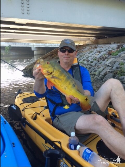 Kayak fishing