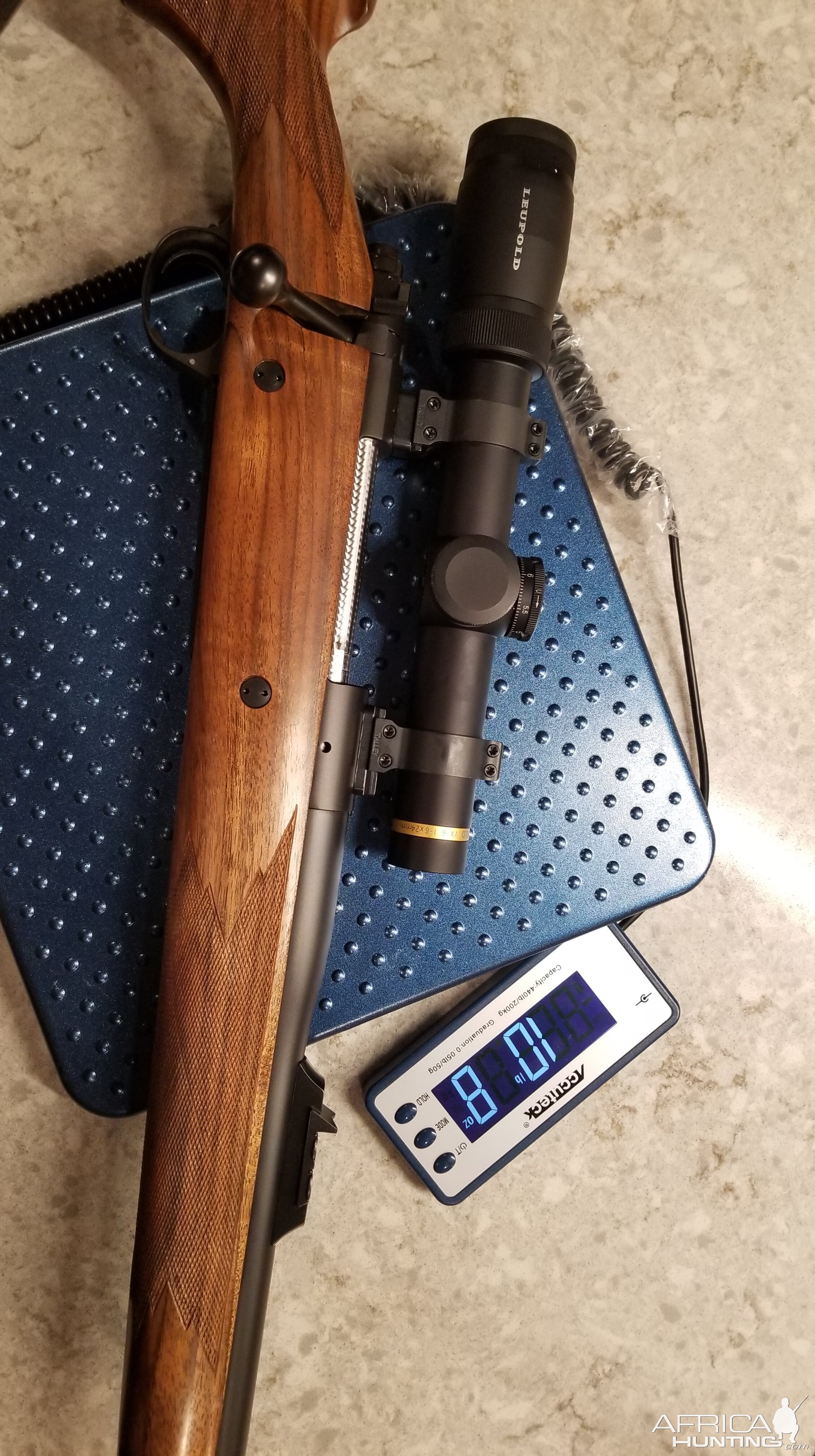 Kimber Caprivi 416 RM Rifle Weight.