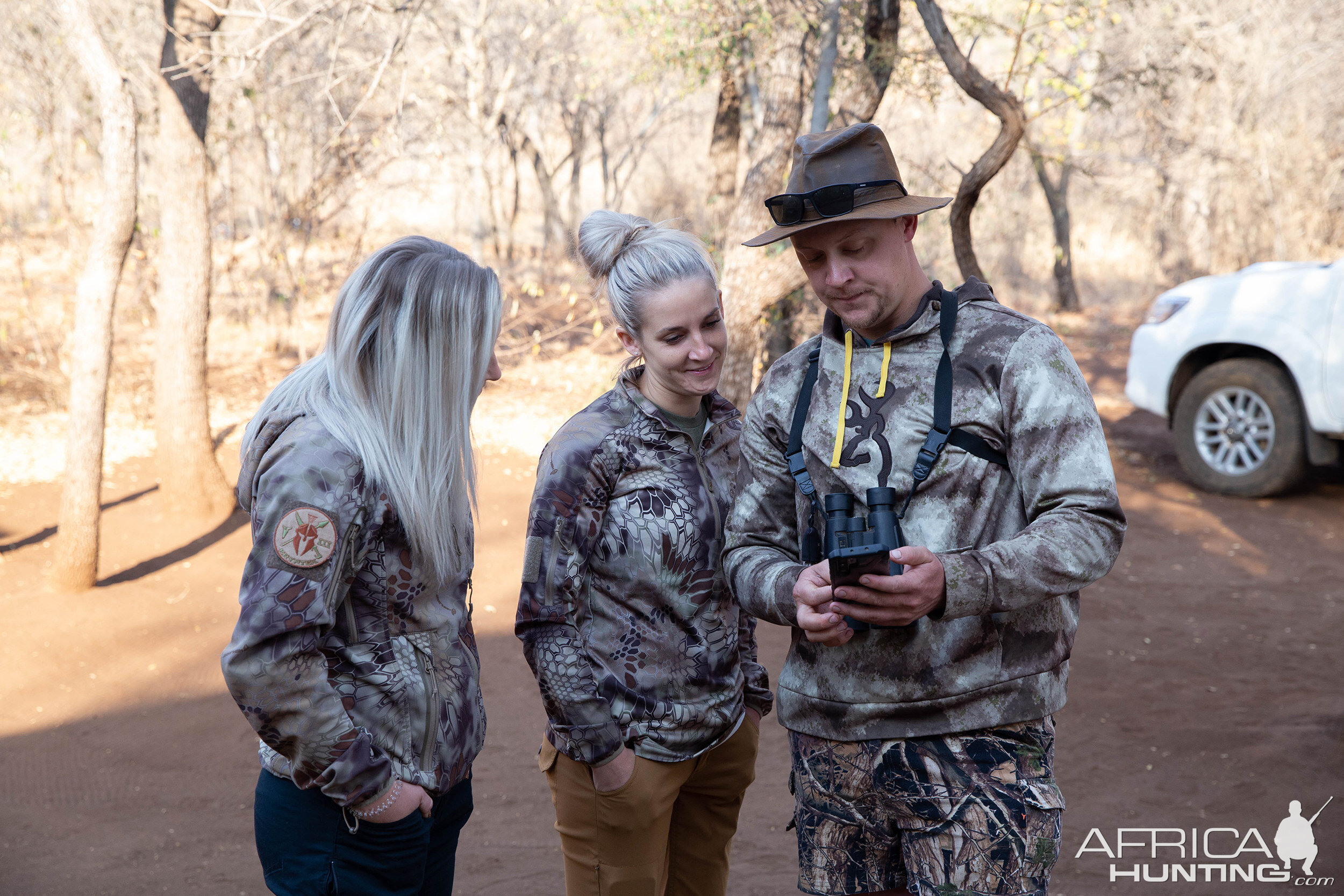 Kirstie Ennis Hunting in South Africa