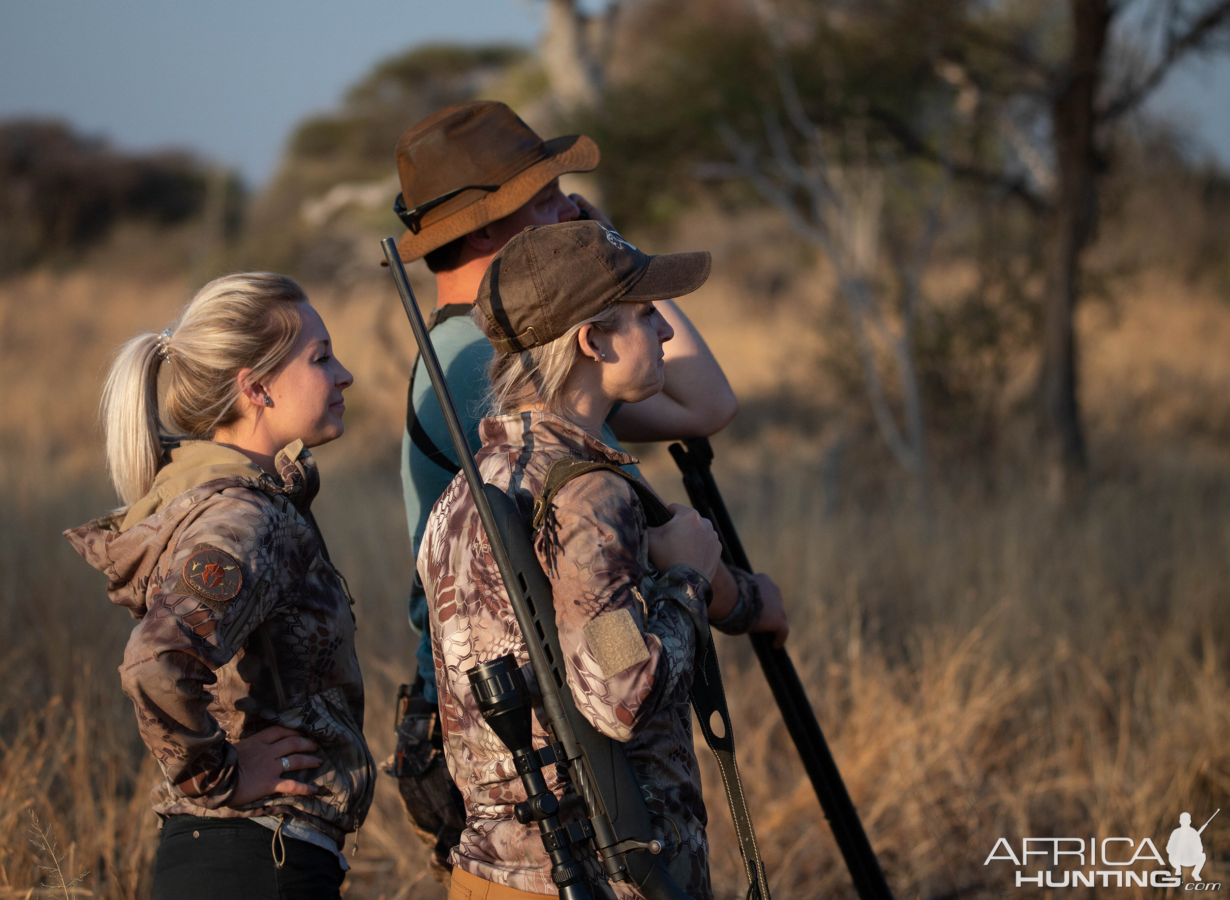 Kirstie Ennis Hunting in South Africa