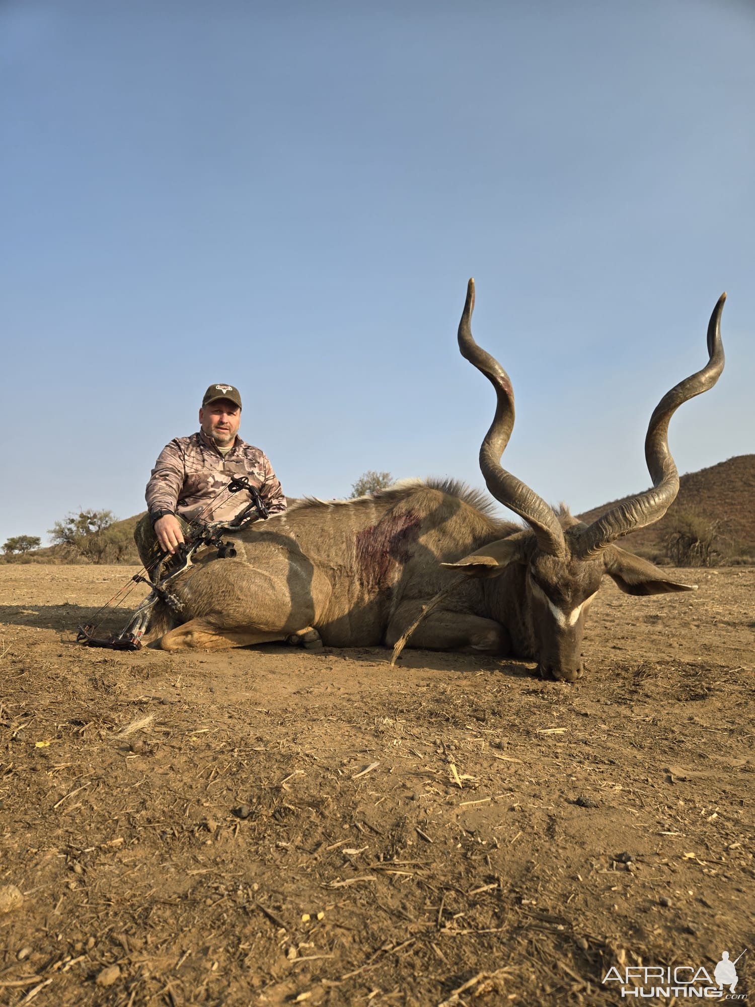 Kudu Bow Hunt Namibia