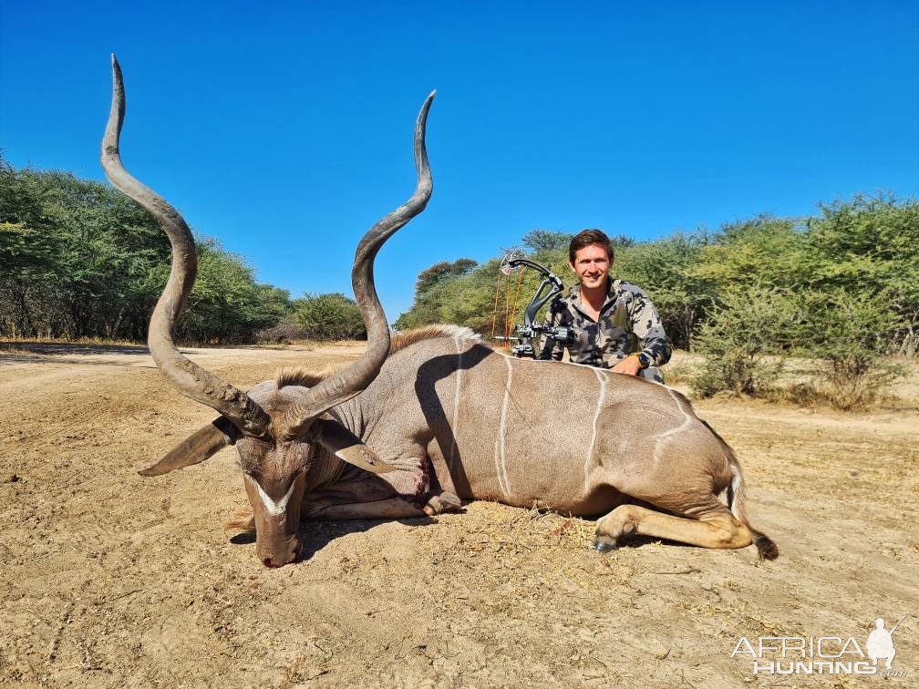 Kudu Bow Hunting Namibia