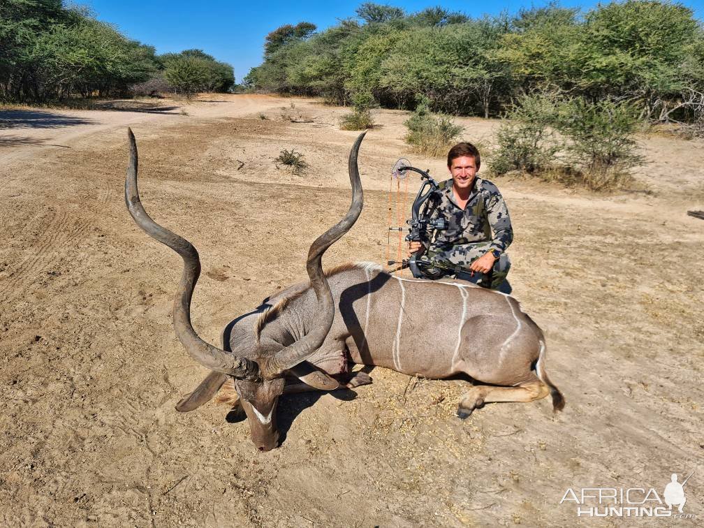 Kudu Bow Hunting Namibia